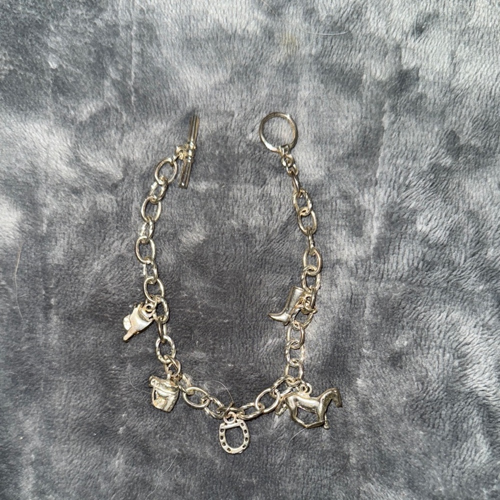 Silver Charm Bracelet